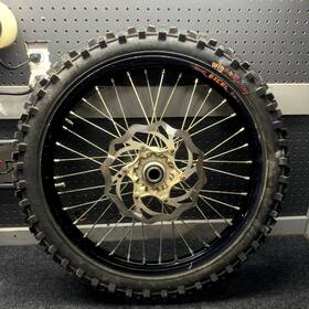 Ktm 7800900114430 07-11 250 300 Xc/w Oem Excel Front Wheel Tire Rim Hub Rotor Spokes Assembly