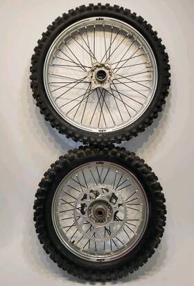78110070000 Ktm 78110070000/78108070 2007 250 Sx Front Rear Wheel Set Hub Rim Spoke Tire Center Rotor
