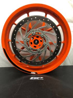 93003001000eb Ktm 390 Duke Front Wheel With Brake Rotor 2017-20