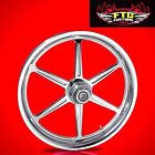 Malice-ch-23-fl-00-07 Ftd Customs Harley Chrome Inch Front Wheel Floating Rotors Malice