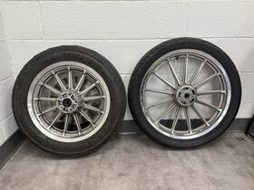 4098386 Marathon Me 880 Mbs 19 Inch Front 16 Rear Harley Mag Wheels And Tires
