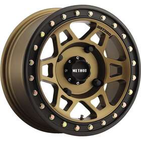 Mr40557047943b Method Bronze/matte Black 15x7 4/136 4 3 Race Wheels 405 Beadlock Wheel