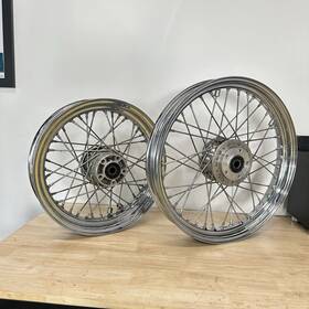 51671 Mid Usa Harley Sportster Dyna Fxd 2000 Spoke Wheeels