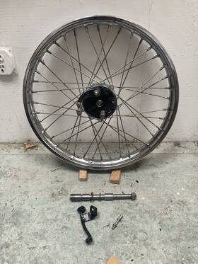 115-0098 Mini 21 Inch Drum Brake Chopper Wheel