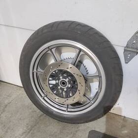 Morris 20c78 7 Spoke Mag Rear Wheel 18 X 2.50 Very Nice Straight True Harley Suzuki