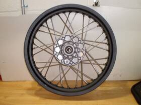 B063702 Moto Guzzi 2013-2016 V7/v7ii Special/stornello Black Front Wheel