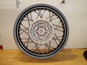 B063704 Moto Guzzi 2013-2016 V7/v7ii Special/stornello Black Rear Wheel