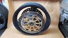 Gu0160340 Moto Guzzi 2003 V11 Sport Front Wheel With Rotors Pt#