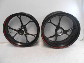 Spmv8000b7509 Mv Agusta F4 F4r F4rr 1000 Cc Front Rear Back Wheels Rims Rim Wheel Set Pair Oem