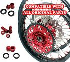 N03n3130-c03d24si Kke Mx Motorcycles Wheels Set For Honda Crf Red Nip