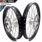 N05n0100-c05d24si Kke Dirt Bike Mx Wheels Rims Set Fit Kawasaki Silverdisc