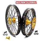 N12o2121-c22d24si Kke Mx Wheels Set For Suzuki Discs