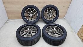 M226209021 Niche 35 M227 Wheel Rims With Tires Bronze Set X4 J8.5x19 19 Inch Et35 Max Load 1800 Lbs