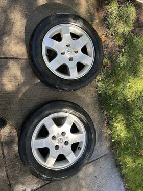 403006z700 Nissan Sentra 2004 Oem Rims With Tire P205/55r16 89v Radial Tubeless Continental