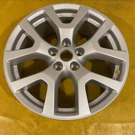 N097-870 Nissan 2011-2016 Rogue 18 Inch Wheel Rim Alloy 5 Y-spoke Silver Oem