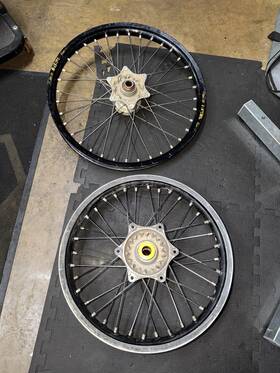 00010000401 Oem 21/18 Wheel Rims Used Fit Ktm Exc Xc F 125 250 350 450 500 2003-2024 Bike