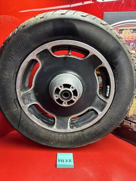 41288-06 Oem Harley Rear Mag Wheel Streetglide 16 X 3 2000-08 Air Strike Touring Bagger 1 Inch