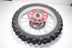 42650-krn-a20 Oem 2004 02-07 Cr250r Rear Wheel Set Hub Rim Spokes Center Tire 18x2.15