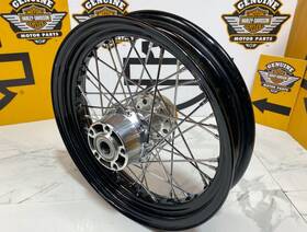 45832 Oem Harley 05-24 Softail Heritage Deluxe 40 Spoke Laced Rear Wheel 16x3