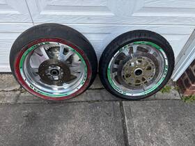 Performance Machine Pm3.5/5.5 Suzuki Gsxr Srad 600 750 Pm Wheels Rims