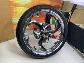 Hm-016 Pickard Usa 00-24 Harley Touring 23 Inch Front Wheel And Nitro Custom Heavy Metal Series