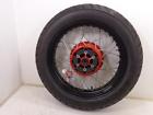 6810-02-021 Pin Moto Guzzi Racer Rear Wheel Rim Laced Red Hub