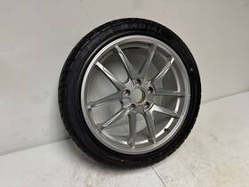 1523260-402m Polaris 2022 Slingshot Slr Oem Turbo Silver Front Left Wheel And Tire