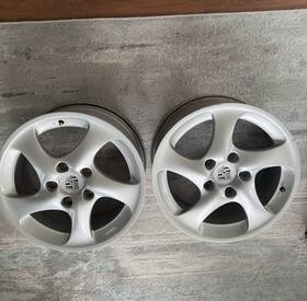 996.362.134.06 Porsche Two Used Turbo Twist Front Rims Size 7.5jx18et50 996.362.134.06 Porsche Two Used Turbo Twist Front Rims Size 7.5jx18et50