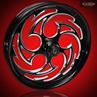 Predator-bc-26-fl-00-07 Ftd Customs Harley Black Contrast Inch Front Wheel Floating Rotors