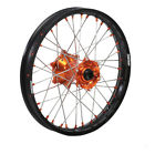 Pt1119rbk-ho-ss-no Protrax Complete Rear Wheel Rim Orange Hub Ktm