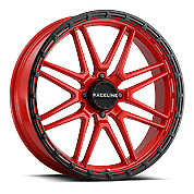 A11r-22737-00 Raceline A11 Krank Xlwheel Black/red 22x7 4/137 3.5 0mm