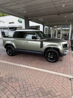 Lr129108 Range Rover 4x Defender S Oem 19 Inch Rim Style 6010 Gloss Black With Tires 1500miles
