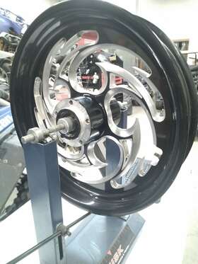 85-sb Rc Components 05-06 Suzuki Gsxr 1000 Savage Front Rim Wheel Straight