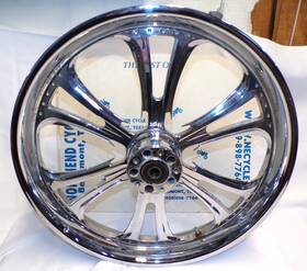 9022 Rc Components Component Czar 21 X 3.50 Front Wheel Rim Harley Softail Dyna Thunder Mountain