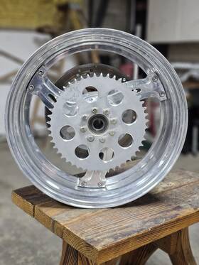 Zh-rc1822 Rc Components Component Inch 3 Piece 18 X6.125 Rear Wheel For Harley Davidson