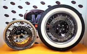 Revtech 42-261 Harley Davidson Rev Tech 40 Spokes Front Rear Wheel Softail Fxr Cholo Oe