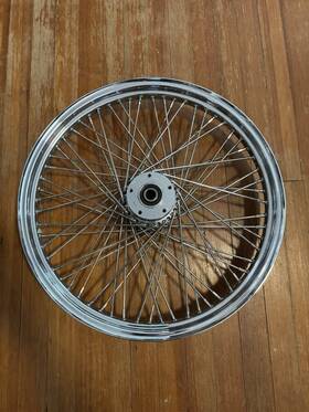 Rw-o41 Ride Wright Wheels Inc Rw-041 21 Inch 3/4 60 Spoke Front Wheel Harley Chopper