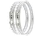 Rim-set-76 Rising Sun Silver Aluminum Rim Set Honda Super Sport