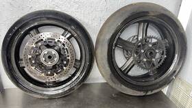 Fa70350307 Rotobox Pair Glossy Carbon Race Wheels Boost 17x3.5/6 Suzuki Gsxr 1000 2017-2024