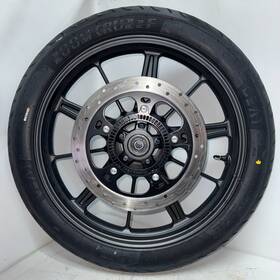 Raj00006 Royal Enfield Raj00006/d Used Front Wheel Assembly For Super Meteor 650 -