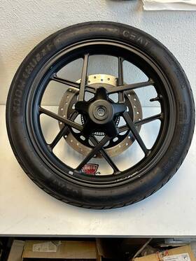 Raj00007 Royal Enfield Raj00007/d Royel Shotgun 650 Front Wheel