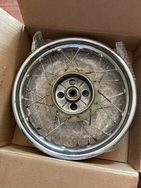 Rupp 197351765812 12 Inch Roadster Front Rim