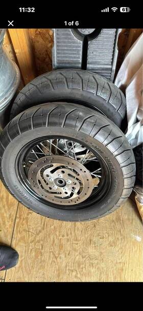 H2825-01 Shinko Softail Wheel And Rim Set Size 16