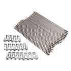 Spk-kr-18 Tusk Motorcycle Spoke Kit Rear Silver Kawasaki Suzuki