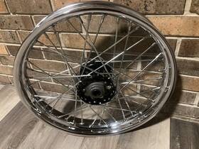 Br4-49 Star Harley 18 Inch Hub Wheel 1940 - 1943 Remanufactured Ready To Roll