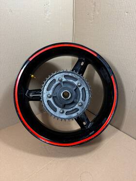 0304gsxr1000rear Suzuki 03 04 Gsxr 1000 Oem Rear Wheel Rim Rotor Cush Drive