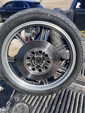 Suzuki 12453 1977-1979 Gs750 Gs 750 Lester Mag Front Wheel Rim 19 Inch