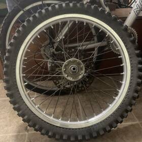 Suzuki 145612600981 1992 Rm250 Front Wheel Assembly Rim Hub Axle