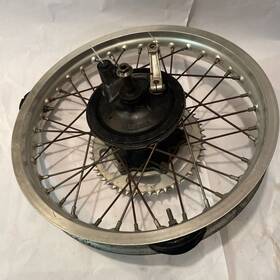 64110-14600 Suzuki 1985-rm250 1984-85 Rm 250 F Rm250 Rear Wheel Excel Rim Drum Brake No Cracks