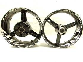 40fo Suzuki 01 02 03 04 Gsxr 1000 Gsxr1000 Oem Front And Rear Rim Rims Wheels Set Dent